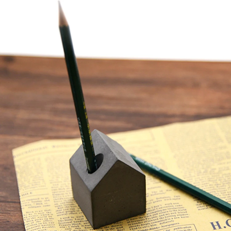 Cement concrete geometry silicone mold Mud creative pen pen holder paperweight small house gift
Cement concrete geometry silicone mold Mud creative pen pen holder paperweight small house gift