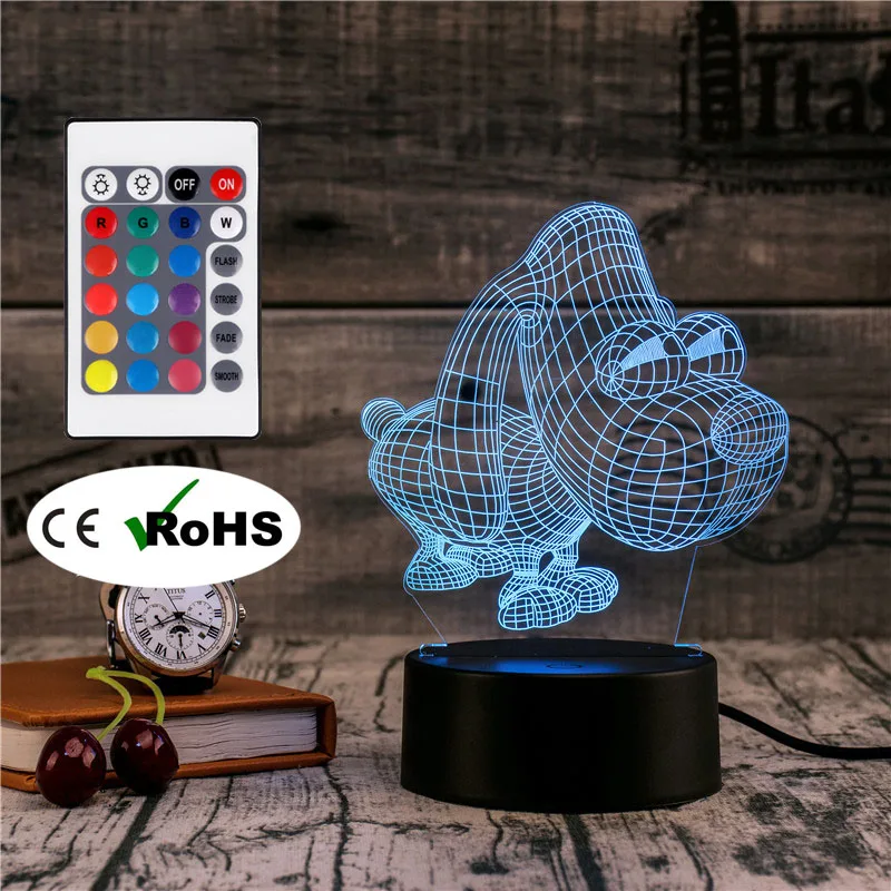 3D Led Novety Lighting Creative Gift Night Light Table Lamp Puppy Appearance Led Home Corridor Hotel Party Atmosphere Lights
3D Led Novety Lighting Creative Gift Night Light Table Lamp Puppy Appearance Led Home Corridor Hotel Party Atmosphere Lights