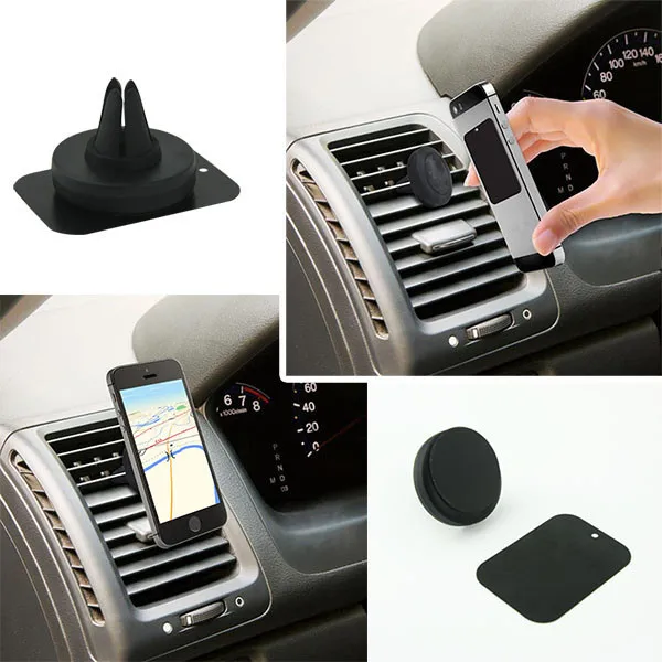 Универсальная Автомобильная Air Vent Клип Магнитный Держатель Док-Станция Для iPhone