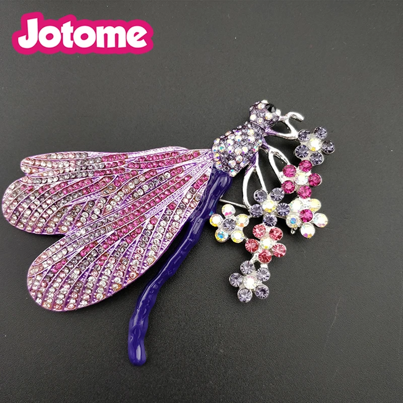 Hot selling 90mm multicoloured rhinestone and enamel large animal dragonfly brooch pins
Hot selling 90mm multicoloured rhinestone and enamel large animal dragonfly brooch pins