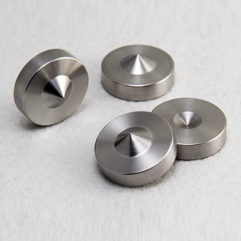 4 Pair Stainless steel shock spikes bookshelf speaker box decoder shock pre-amp tube amp machine feet Amp cone spe
4 Pair Stainless steel shock spikes bookshelf speaker box decoder shock pre-amp tube amp machine feet Amp cone spe