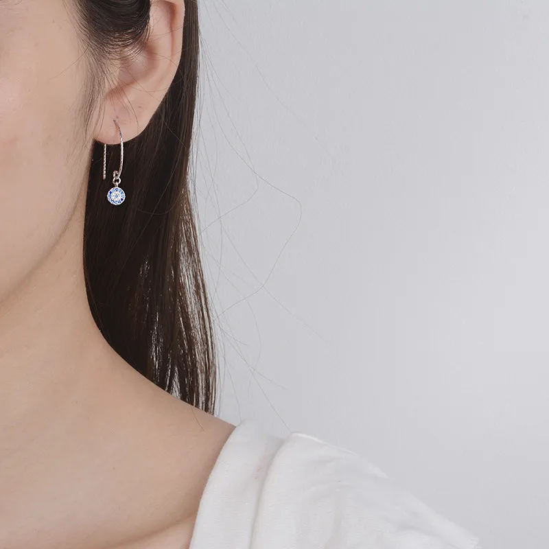 High quality s925 sterling silver crystal eye stud earrings Women's sleek minimalist devil eye earrings jewelry gift 6-ES3136
High quality s925 sterling silver crystal eye stud earrings Women's sleek minimalist devil eye earrings jewelry gift 6-ES3136