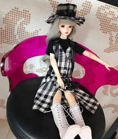 D01-P362 children handmade toy 1/6 1/3 1/4 uncle Doll Accessories BJD/Sd clothes Plaid strap long sleeve casual suit
D01-P362 children handmade toy 1/6 1/3 1/4 uncle Doll Accessories BJD/Sd clothes Plaid strap long sleeve casual suit