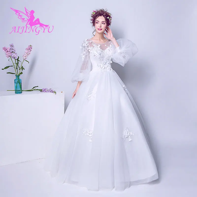 AIJINGYU 2021 2020 mermaid Customized new hot selling cheap ball gown lace up back formal bride dresses wedding dress TJ137
AIJINGYU 2021 2020 mermaid Customized new hot selling cheap ball gown lace up back formal bride dresses wedding dress TJ137