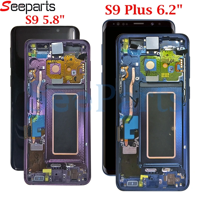 5.8"For Samsung GALAXY S9 Lcd s9 plus Display Touch Screen Digitizer Assembly 6.2"For Samsung GALAXY S9 G9600 S9 Plus G9650 lcd
5.8"For Samsung GALAXY S9 Lcd s9 plus Display Touch Screen Digitizer Assembly 6.2"For Samsung GALAXY S9 G9600 S9 Plus G9650 lcd
