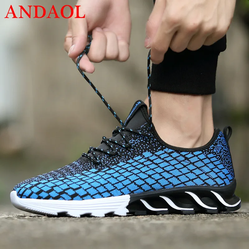 ANDAOL Men's Casual Shoes Top Quality Massage Mesh Breathable Walking Shoes Luxury Trend Non-Slip Wear Resistant Campus sneakers
ANDAOL Men's Casual Shoes Top Quality Massage Mesh Breathable Walking Shoes Luxury Trend Non-Slip Wear Resistant Campus sneakers