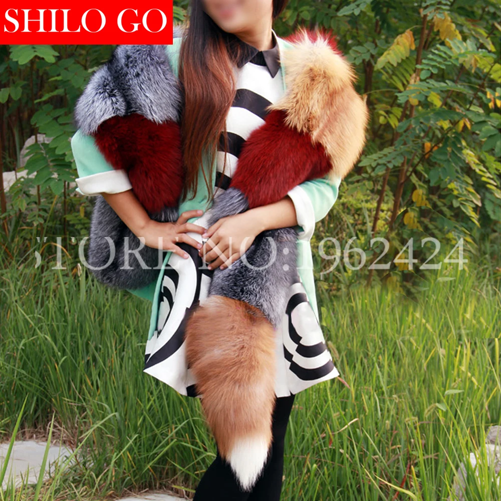 Plus Size Top Winter New Fashion Women High-quality Party Banquet Milan Show Long Tail Sliver Blue Red Fox Fur Pashmina
Plus Size Top Winter New Fashion Women High-quality Party Banquet Milan Show Long Tail Sliver Blue Red Fox Fur Pashmina