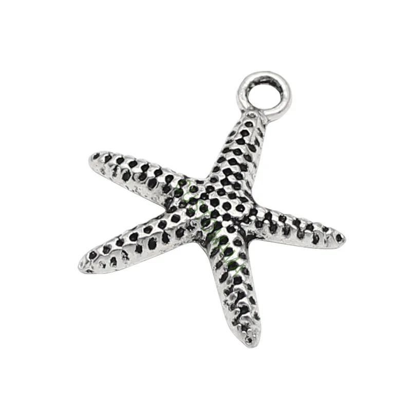 100pcs-Antique Tibetan Silver Starfish Charms Pendant,Diy Vintage Jewelry Wholesale 20x20mm
100pcs-Antique Tibetan Silver Starfish Charms Pendant,Diy Vintage Jewelry Wholesale 20x20mm