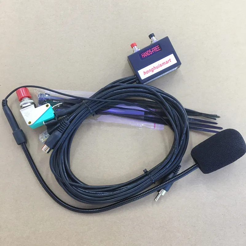 Honghuismart handfree mic для KENWOOD Car/Vechile Mobile Base Radio 8 контактов TM471 TM481 TM261 TM271 TM281 TK8108 TK868G и т.