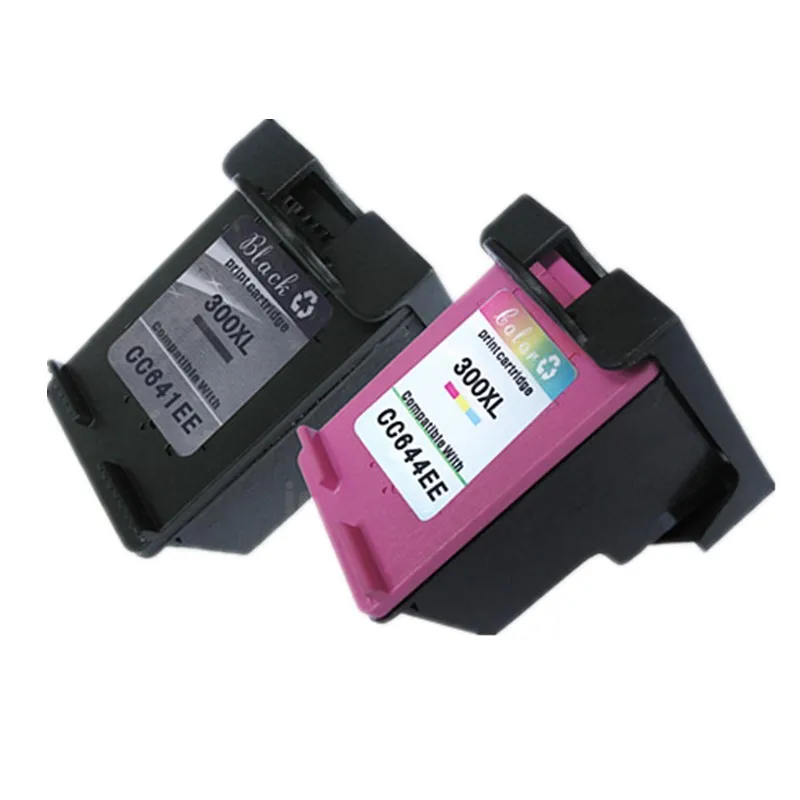 Remanufactured for HP 300 300XL Ink Cartridge CC641EE CC644EE for Deskjet D1660 D2560 D2660 D5560 F2420 F2480 F2492 F4210 F4224
Remanufactured for HP 300 300XL Ink Cartridge CC641EE CC644EE for Deskjet D1660 D2560 D2660 D5560 F2420 F2480 F2492 F4210 F4224
