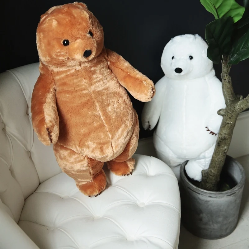 60 Cm Big Size Polar Simulation Bear & Grizzly Plush Toys Stuffed Plush Animals Soft Pillow Toy For Kids Dolls Children Gift
60 Cm Big Size Polar Simulation Bear & Grizzly Plush Toys Stuffed Plush Animals Soft Pillow Toy For Kids Dolls Children Gift
