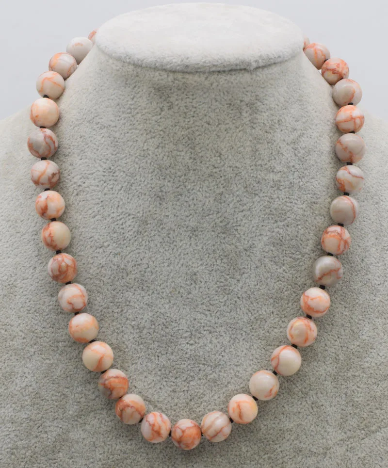red line stone round 10mm necklace 17inch wholesale beads nature FPPJ woman 2017
red line stone round 10mm necklace 17inch wholesale beads nature FPPJ woman 2017