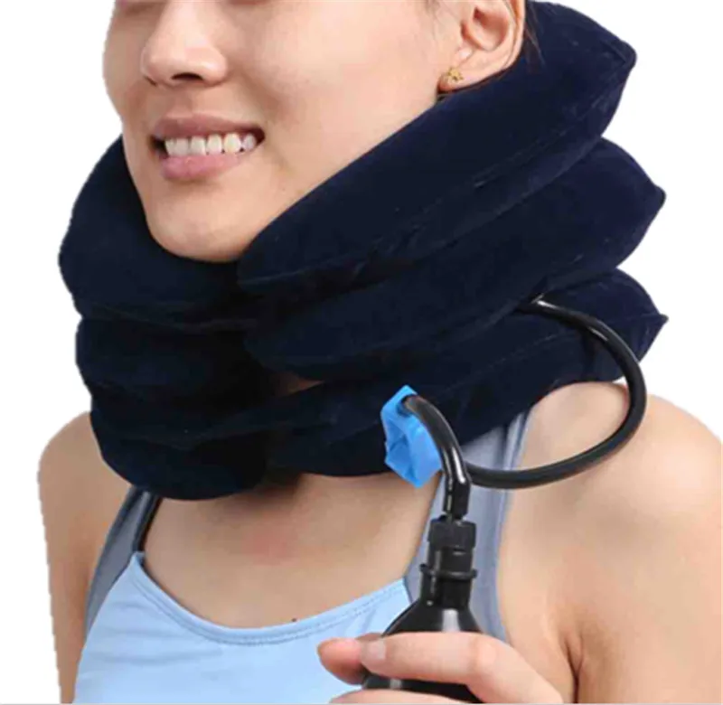 air traction device inflatable collar household Cervical Collar Neck Brace Therapy Device Relief Pain of vertebra
air traction device inflatable collar household Cervical Collar Neck Brace Therapy Device Relief Pain of vertebra