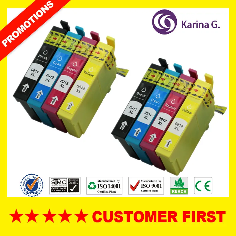 2sets Compatible For Epson T0911 / T0912 / T0913 / T0914 ink cartridge suit For Epson Stylus CX5505,C90,CX5500 printer
2sets Compatible For Epson T0911 / T0912 / T0913 / T0914 ink cartridge suit For Epson Stylus CX5505,C90,CX5500 printer