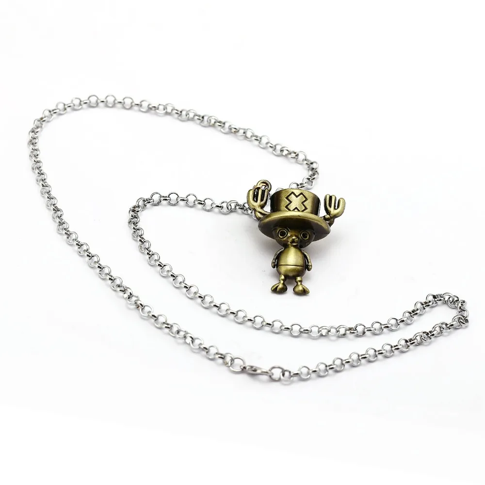 Anime Jewelry One Piece Necklace Figure Model Tony Chopper Pendant Fashion Link Chain Necklaces Women Men Gifts
Anime Jewelry One Piece Necklace Figure Model Tony Chopper Pendant Fashion Link Chain Necklaces Women Men Gifts