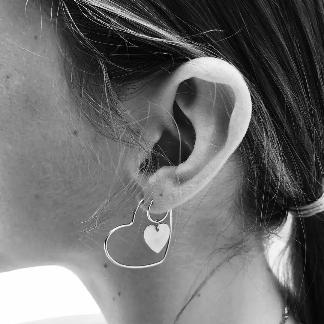 Korean Fashion Jewelry Personality Peach Heart Love Earrings Oorbellen Brincos Earrings Set Earrings For Women Wholesale
Korean Fashion Jewelry Personality Peach Heart Love Earrings Oorbellen Brincos Earrings Set Earrings For Women Wholesale