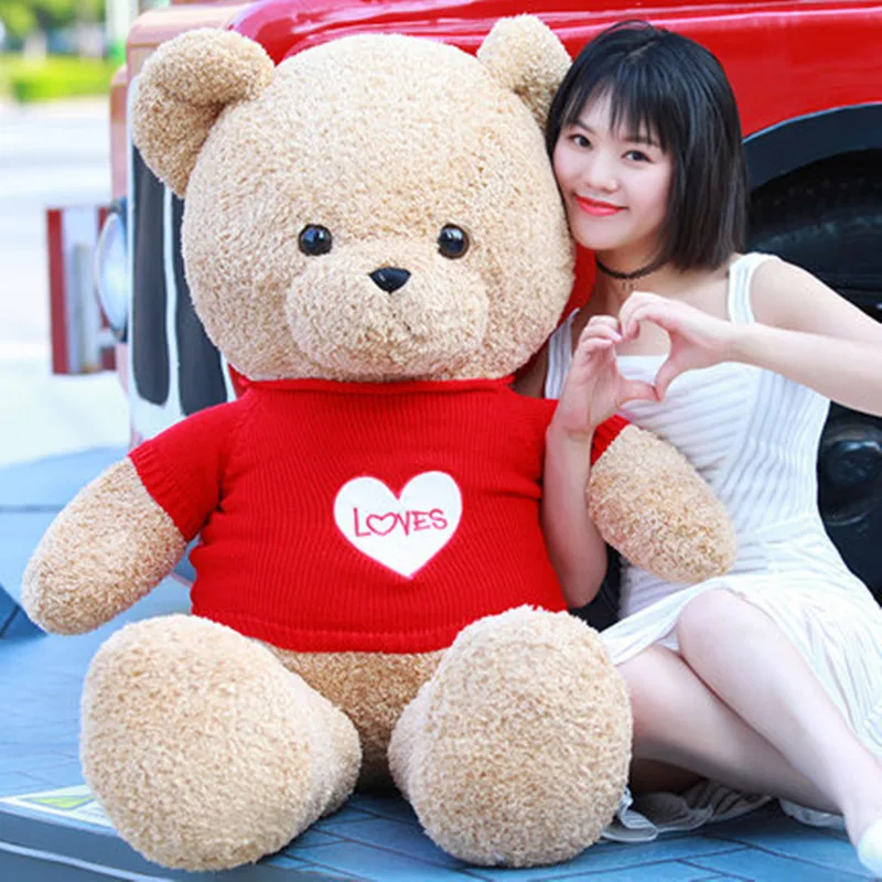 50/70/90/110cm Big baby hug a teddy bear children like gift for family and friends lovely soft stuffed toy household decorations 
50/70/90/110cm Big baby hug a teddy bear children like gift for family and friends lovely soft stuffed toy household decorations