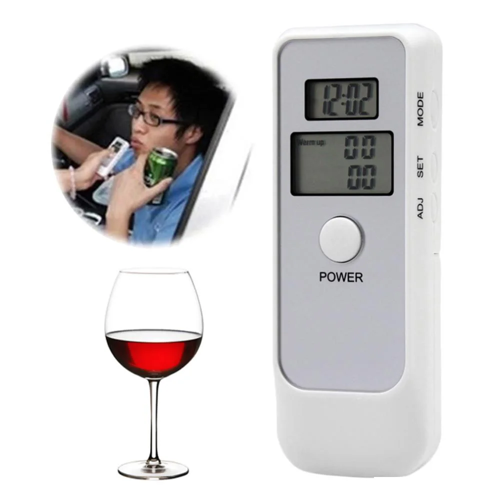 50Pcs/Lot Drive Safety Dual LCD Digital Breath Alcohol Tester with Backlight Breathalyzer Driving Essentials
50Pcs/Lot Drive Safety Dual LCD Digital Breath Alcohol Tester with Backlight Breathalyzer Driving Essentials