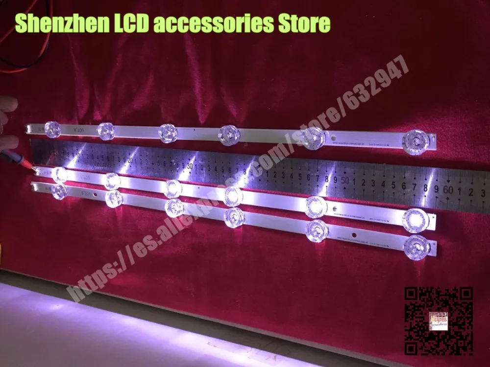 6 шт. (4 * A,2 * B) для LG 32 дюйма LG INNOTEK DRT 3,0 32 дюйма-A/B 32LB620B 32LB580B 32LB560B \ 32LB570B 590 мм 6 светодиодов
6 шт. (4 * A,2 * B) для LG 32 дюйма LG INNOTEK DRT 3,0 32 дюйма-A/B 32LB620B 32LB580B 32LB560B \ 32LB570B 590 мм 6 светодиодов