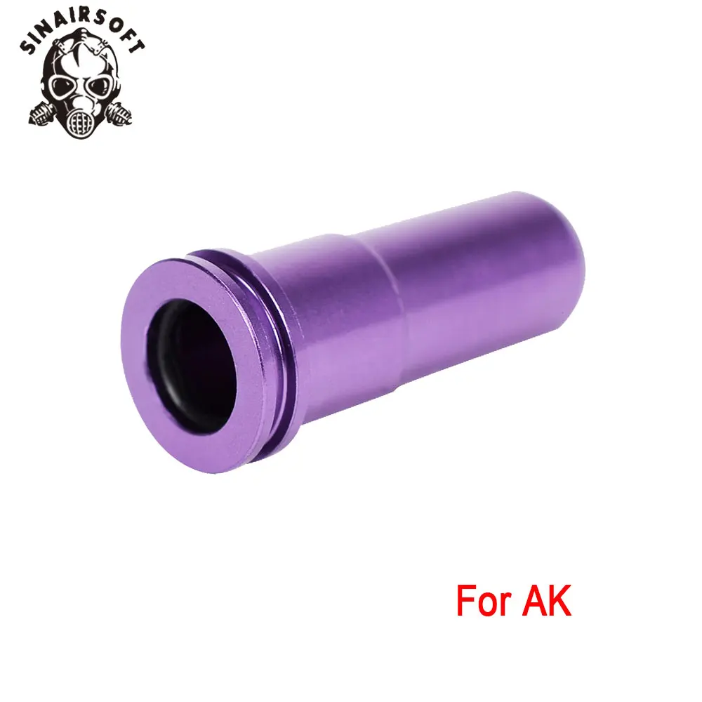7075 CNC Aluminum Built-in Single O-ring Preventg Air Leaking Seal AK Nozzle For Airsoft Paintball Hunting Accessories
7075 CNC Aluminum Built-in Single O-ring Preventg Air Leaking Seal AK Nozzle For Airsoft Paintball Hunting Accessories