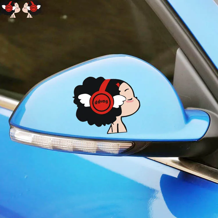 Car Stickers Lovely ddung Girl Cute Cartoon Creative Decals For Rearview Mirrors Waterproof Reflective Auto Tuning Styling D10
Car Stickers Lovely ddung Girl Cute Cartoon Creative Decals For Rearview Mirrors Waterproof Reflective Auto Tuning Styling D10