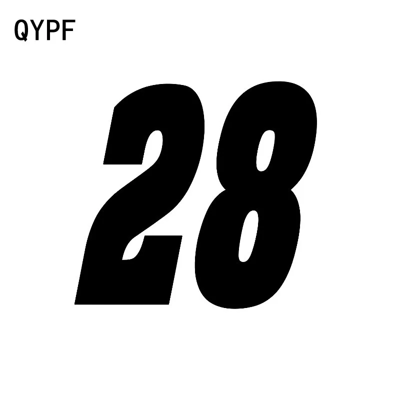 QYPF, 15,8 см * 14,8 см, интересный виниловый ретро-отражающий автомобильный стикер с цифрами 28, черная/Серебристая графическая фотография
QYPF, 15,8 см * 14,8 см, интересный виниловый ретро-отражающий автомобильный стикер с цифрами 28, черная/Серебристая графическая фотография