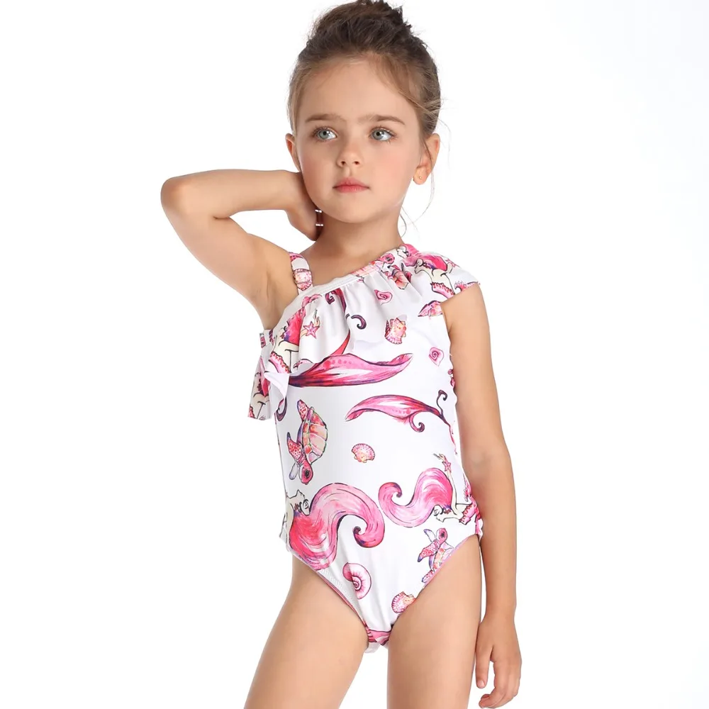 One Piece Swimsuit Swimwear For Girls Bench Bathing Suit Bikini Set Summer Swimming Lovely Cute | Спорт и развлечения