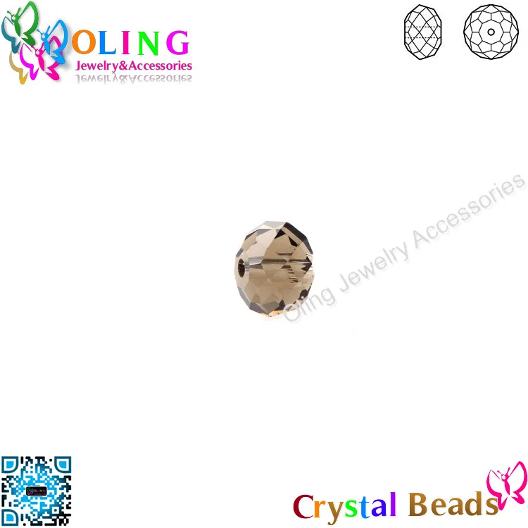 2016 new AAA 6mm glass Crystal beads Smokey Quartz faceted flat round bead DIY earrings Bracelet choker necklace jewelry making
2016 new AAA 6mm glass Crystal beads Smokey Quartz faceted flat round bead DIY earrings Bracelet choker necklace jewelry making