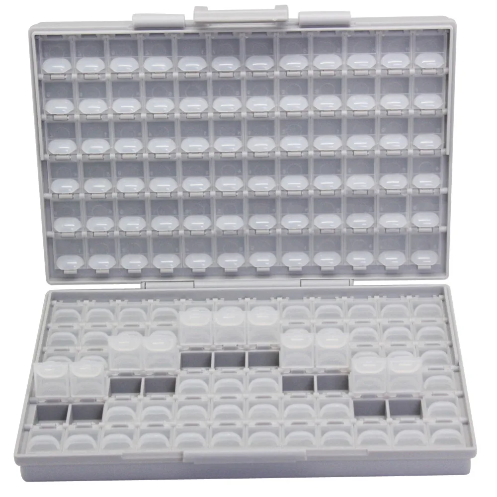 10pcs AideTek plastic toolbox Enclosure box SMD SMT 144 components organizer RC part Box Organizer labels 10BOXALL
10pcs AideTek plastic toolbox Enclosure box SMD SMT 144 components organizer RC part Box Organizer labels 10BOXALL