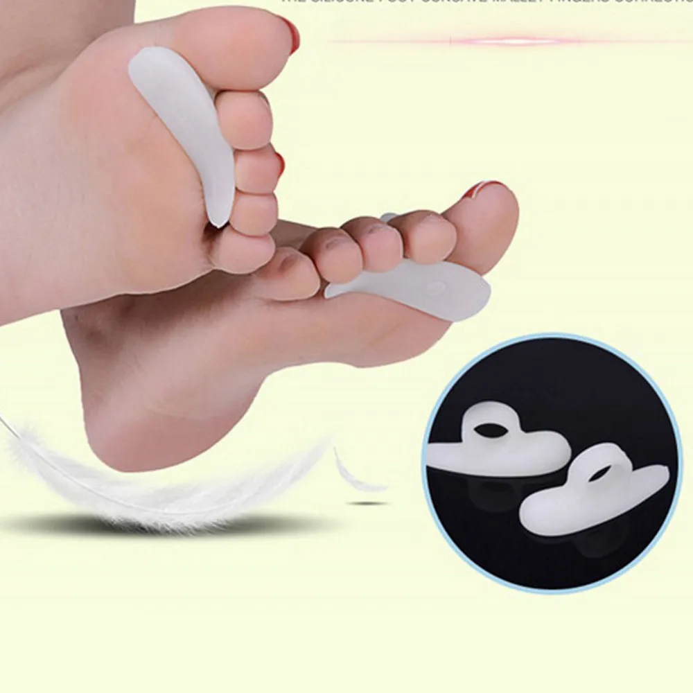Separator Thumb Night Use Medical Of Daily Silica Gel Toe Bunion Support Hallux Valgus Seperator | Красота и здоровье