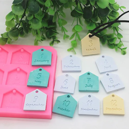 twelve month paraffin wax tablet mold DIY fragrance plaster pendant chocolate silicone molds
twelve month paraffin wax tablet mold DIY fragrance plaster pendant chocolate silicone molds