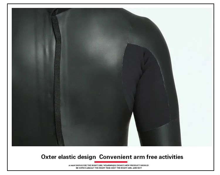 3MM Men's Integrated Diving Suit CR+ Ultra Elastic Triathlon All Black Wetsuit Anti Cold Warm Skin Surfing Suit For Male
3MM Men's Integrated Diving Suit CR+ Ultra Elastic Triathlon All Black Wetsuit Anti Cold Warm Skin Surfing Suit For Male