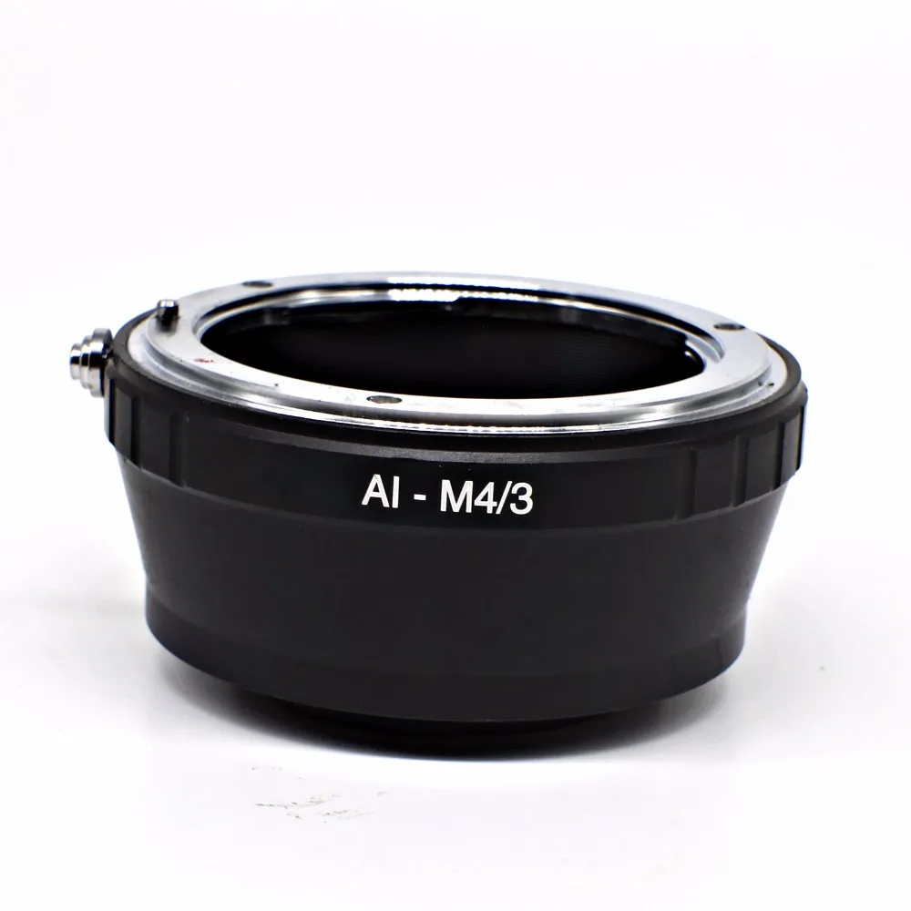 

AI-M4/3 Lens Adapter Ring for Nikon F AI AF Lenses to Micro 4/3 M4/3 Four Third Camera Mount for G1 G2 G3 G6 G10 GH1 GH2 GF1 GF2