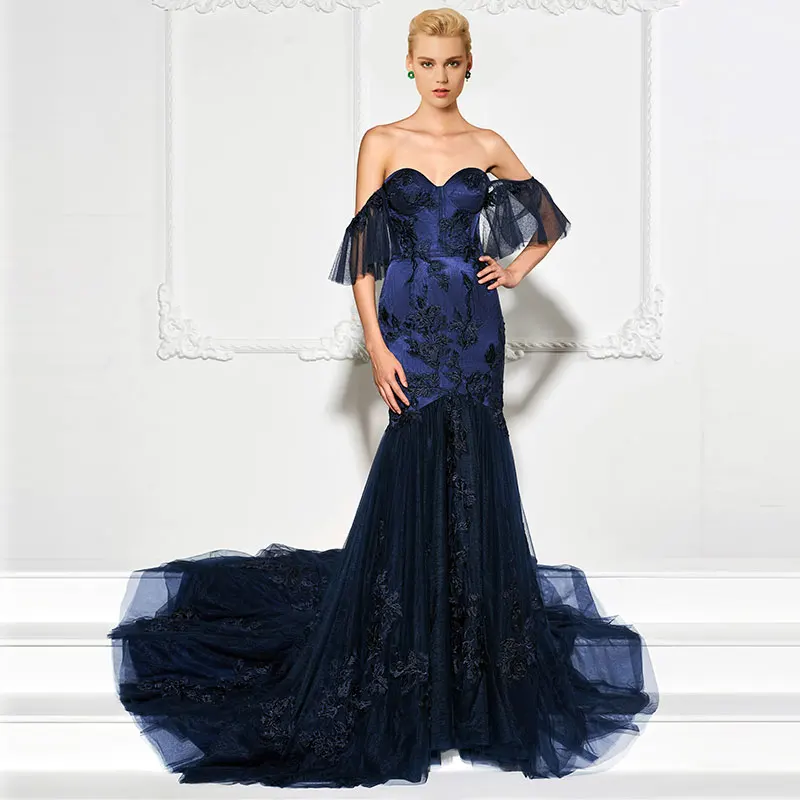 Tanpell sweetheart evening dress lace floor length tulle gown women custom mermaid formal evening dresses
Tanpell sweetheart evening dress lace floor length tulle gown women custom mermaid formal evening dresses