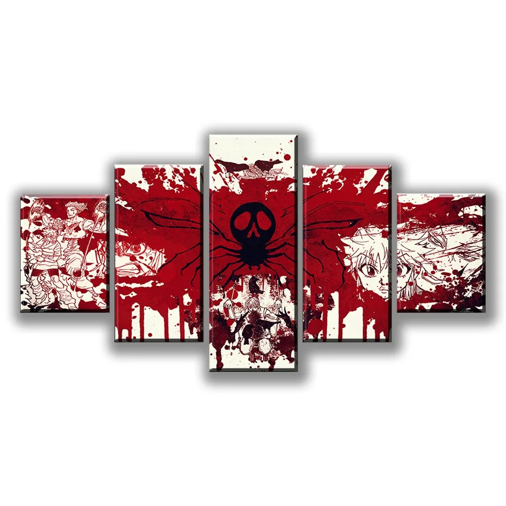 Canvas Prints Pictures 5 Pieces Hunter x Hunter Anime Painting Home Decoration Modular Poster For Living Room Wall Frame Artwork
Canvas Prints Pictures 5 Pieces Hunter x Hunter Anime Painting Home Decoration Modular Poster For Living Room Wall Frame Artwork
