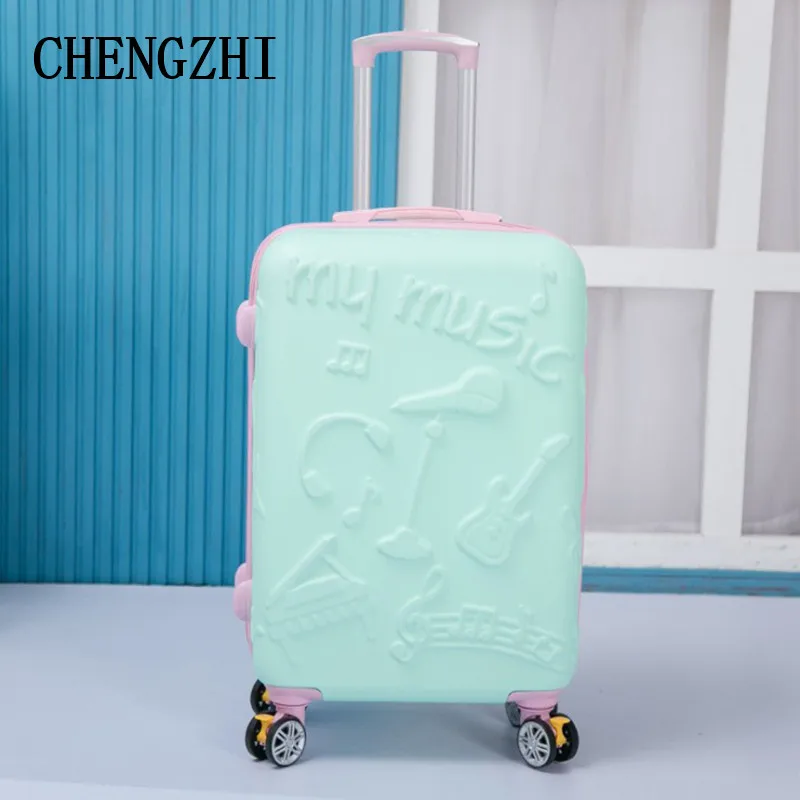 CHENGZHI 20 "24" дюймов женский модный чемодан на колесиках Спиннер высококачественные мужские дорожные сумки чемодан на колесиках
CHENGZHI 20 "24" дюймов женский модный чемодан на колесиках Спиннер высококачественные мужские дорожные сумки чемодан на колесиках