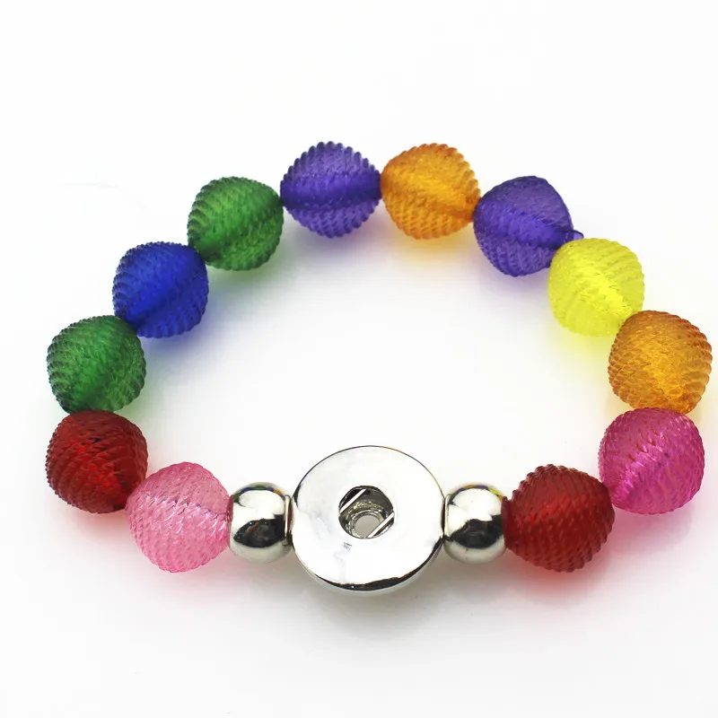 10pcs/lot Mix color Snap Bracelets DIY 18mm Snap Buttons Snap Jewelry Bracelet&Bangles Elastic Bracelet Charms women gift
10pcs/lot Mix color Snap Bracelets DIY 18mm Snap Buttons Snap Jewelry Bracelet&Bangles Elastic Bracelet Charms women gift