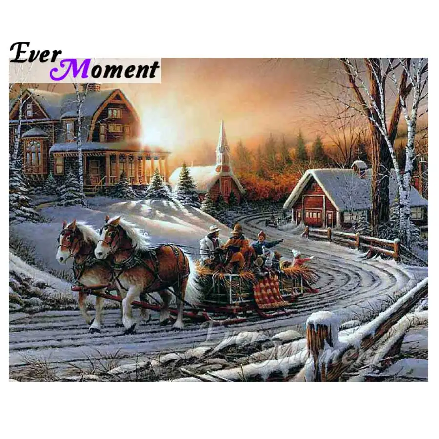 Ever Moment Diamond Painting Christmas Santa Claus Elk Snow Diamond Embroidery Home Decoration Picture Mosaic Rhinestone S2F016
Ever Moment Diamond Painting Christmas Santa Claus Elk Snow Diamond Embroidery Home Decoration Picture Mosaic Rhinestone S2F016