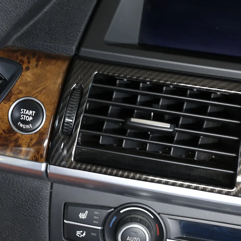 Carbon Fiber Style ABS Plastic Center Air Conditioning Vent Frame Trim For X5 X6 E70 E71 2008-2013 Accessories
Carbon Fiber Style ABS Plastic Center Air Conditioning Vent Frame Trim For X5 X6 E70 E71 2008-2013 Accessories