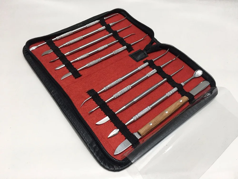 Hand Tool Sets jewerlry toolsStainless Steel Wax Carvers Polymer Clay Pottery Sculpture Craft DIY Tools Wood Carving Knife
Hand Tool Sets jewerlry toolsStainless Steel Wax Carvers Polymer Clay Pottery Sculpture Craft DIY Tools Wood Carving Knife