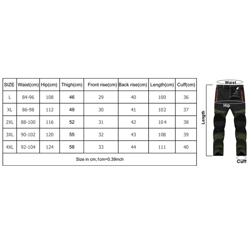 THE ARCTIC LIGHT Hunting Pants Men Climbing Camping Trekking Soft Shell Winter Waterproof Warmth Radiation Protection Autumn
THE ARCTIC LIGHT Hunting Pants Men Climbing Camping Trekking Soft Shell Winter Waterproof Warmth Radiation Protection Autumn