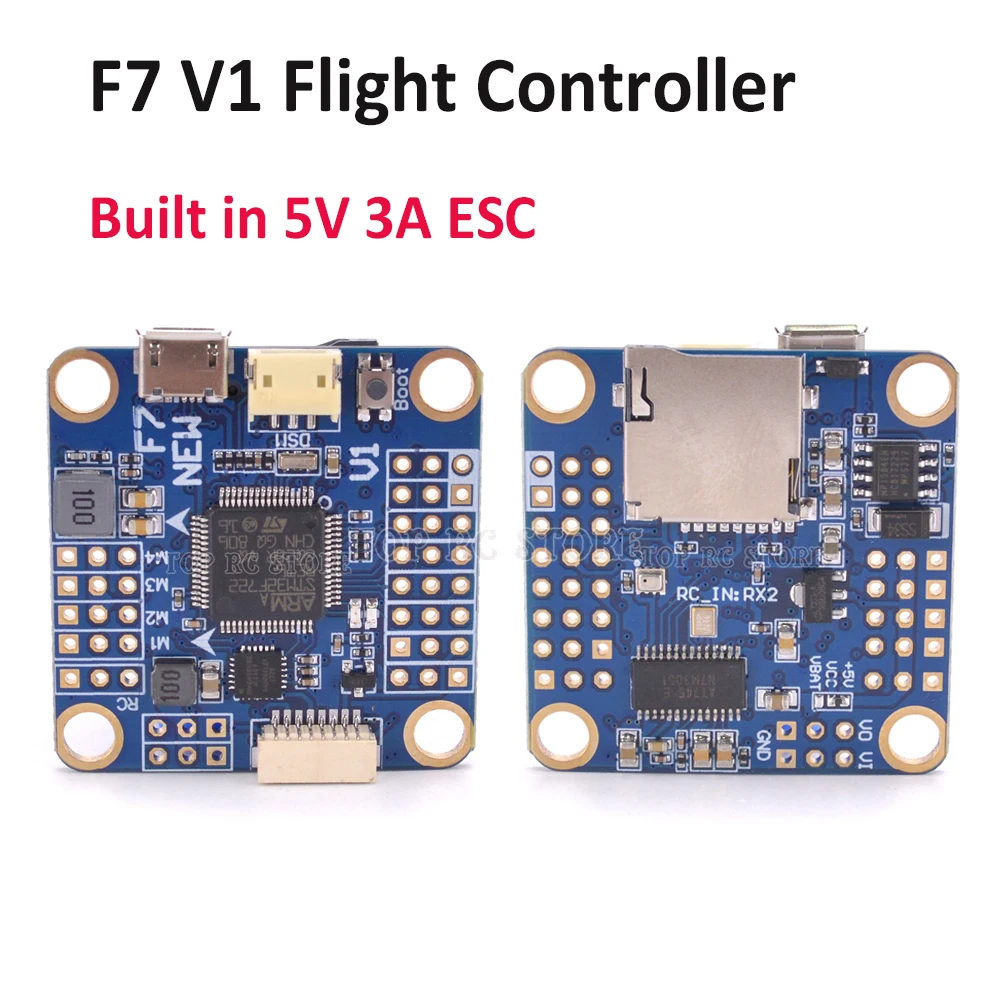Контроллер полета F722 F7 2 6s с OSD барометром для радиоуправляемого дрона поддержка sd
