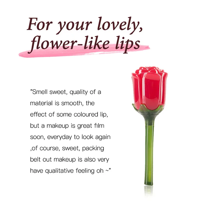 2019 Brand New HANDAIYAN Flower Lip Gloss Nude Shimmer Lipstick Waterproof Long Lasting Moisturizer Matte Liquid Sweet | Красота и