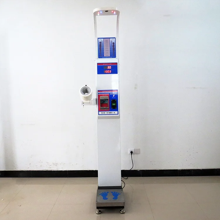 Vending ultrasonic height weight BMI blood pressure machi ne with coiner and printer with broadcast free shipping by sea
Vending ultrasonic height weight BMI blood pressure machi ne with coiner and printer with broadcast free shipping by sea