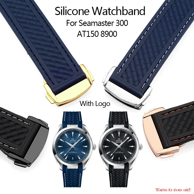 Горячий Новый дизайн 20 мм fit Seamaster 300 AQUA браслет terra AT150 8900 часы с логотипом Ремешки