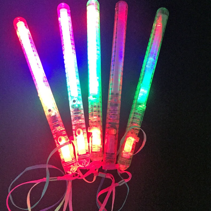 10pcs/lot Multi Colorful LED Flashing Night Light Lamp Glow Wand Sticks Concert Bar Rave Party Supplies Rainbow Light Sticks
10pcs/lot Multi Colorful LED Flashing Night Light Lamp Glow Wand Sticks Concert Bar Rave Party Supplies Rainbow Light Sticks