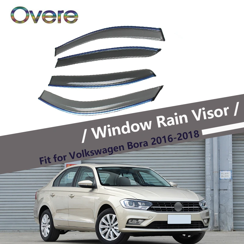 Overe 4 шт./1 комплект Дымовое окно дождевой козырек для Volkswagen VW Bora 2016 2017 2018 Стайлинг навесы укрытия аксессуары
Overe 4 шт./1 комплект Дымовое окно дождевой козырек для Volkswagen VW Bora 2016 2017 2018 Стайлинг навесы укрытия аксессуары