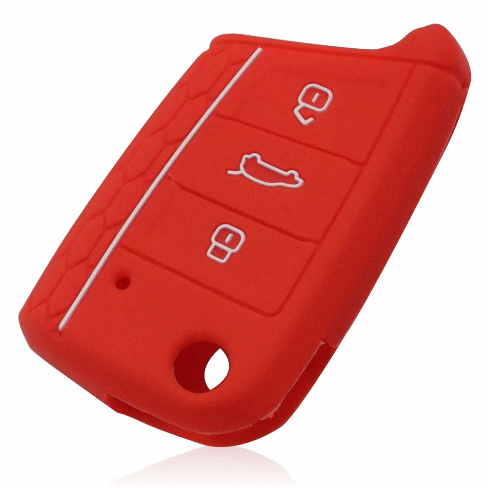 jingyuqin 20ps 3 Buttons Remote Car-Styling Accessories Key Case Cover For Volkswagen VW Golf 7 mk7 Silicone Key Protect Case
jingyuqin 20ps 3 Buttons Remote Car-Styling Accessories Key Case Cover For Volkswagen VW Golf 7 mk7 Silicone Key Protect Case