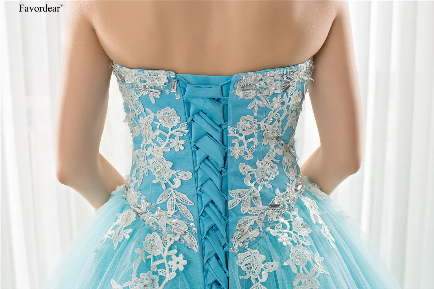 Favordear 2018 Turquoise Quinceanera 15 Years Vestidos De 15 Anos Sweetheart Quinceanera Gowns Party Dress Hot Sale
Favordear 2018 Turquoise Quinceanera 15 Years Vestidos De 15 Anos Sweetheart Quinceanera Gowns Party Dress Hot Sale