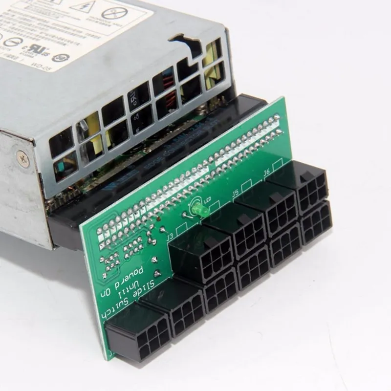 Zeadow Mining Power Supply 12V GPU PSU Breakout Board + 10pcs 18AWG PCI-E 6 Pin To 6+2 Pin Cables Power Adapter Board
Zeadow Mining Power Supply 12V GPU PSU Breakout Board + 10pcs 18AWG PCI-E 6 Pin To 6+2 Pin Cables Power Adapter Board